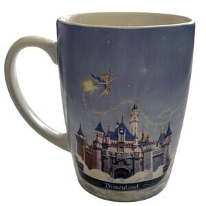 Walt Disney World 3D Cinderella Castle Coffee Mug/Cup Tinkerbell Magic